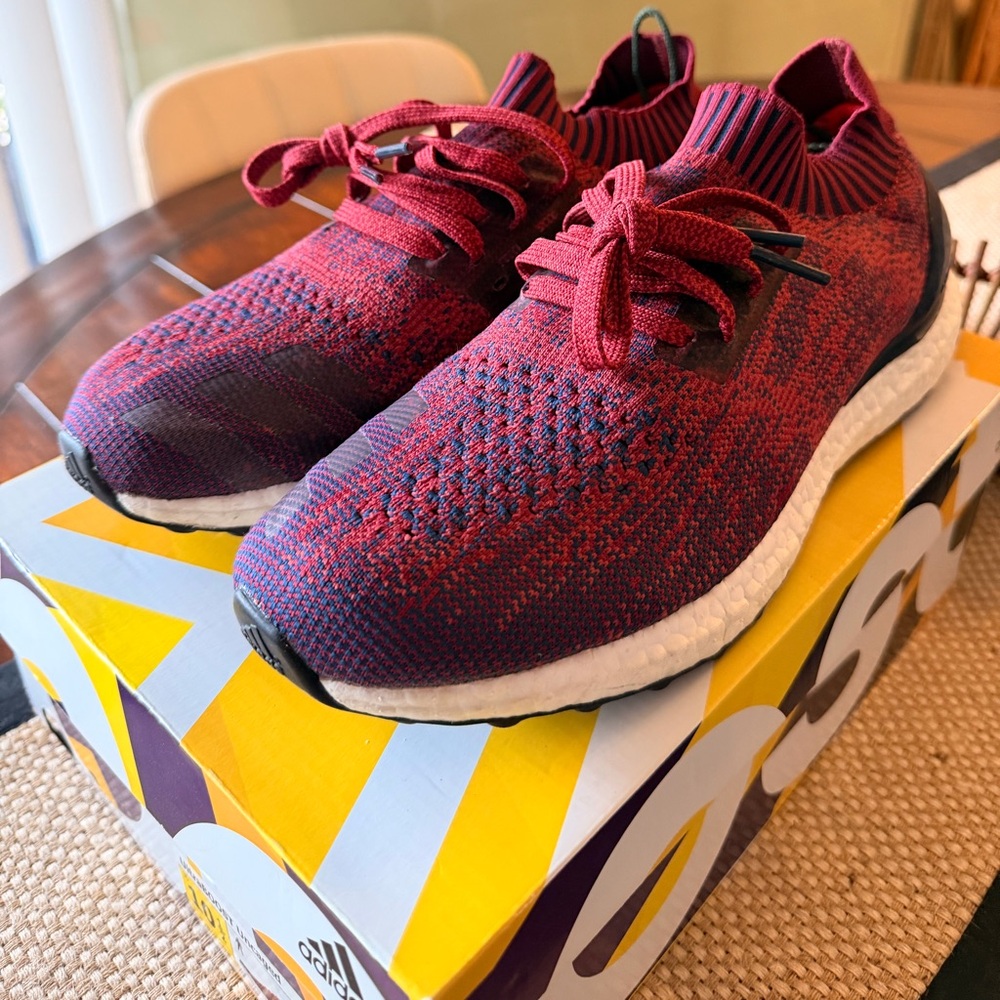 Adidas ultraboost burgundy 10.5